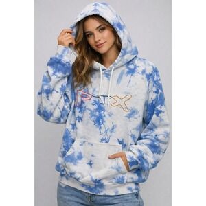 Pentatonix Band Hoodie Sweatshirt  2023 Tour Adult Medium Blue Tye Dye XL